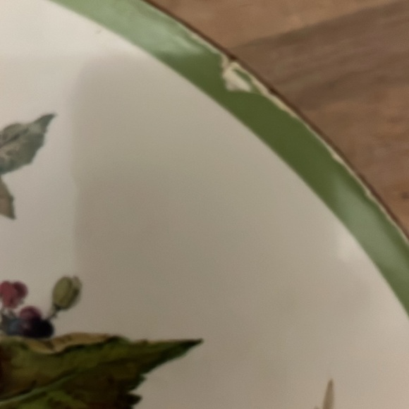 Set of 2 Pimpernel Round Trivets Placemats Birds & Berries England Cork Bottom - Picture 5 of 8